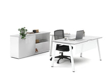  - Quadro A Legs L-Shaped Executive Setting - White Legs [1600L x 1700W] - 1