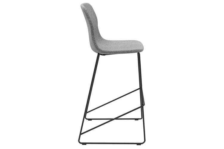 Sammy Counter Stool Sled Base - 760mm Seat Height [Fabric] Jasonl 