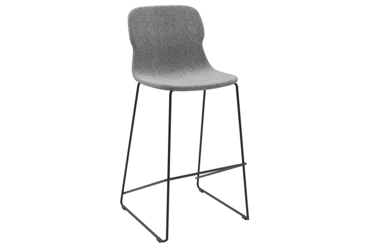 Sammy Counter Stool Sled Base - 760mm Seat Height [Fabric] Jasonl light grey 