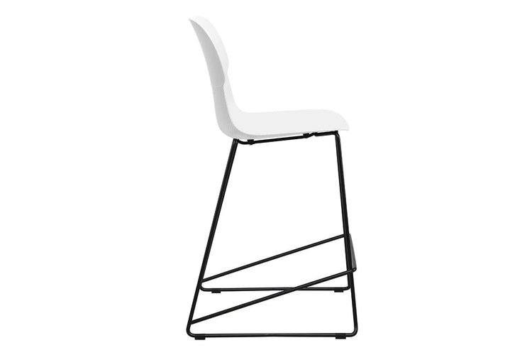 Sammy Counter Stool Sled Base - 760mm Seat Height [Plastic] Jasonl 