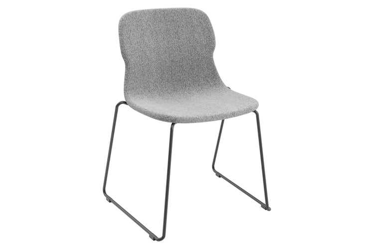 Sammy Fabric Chair - Sled Base Jasonl light grey 