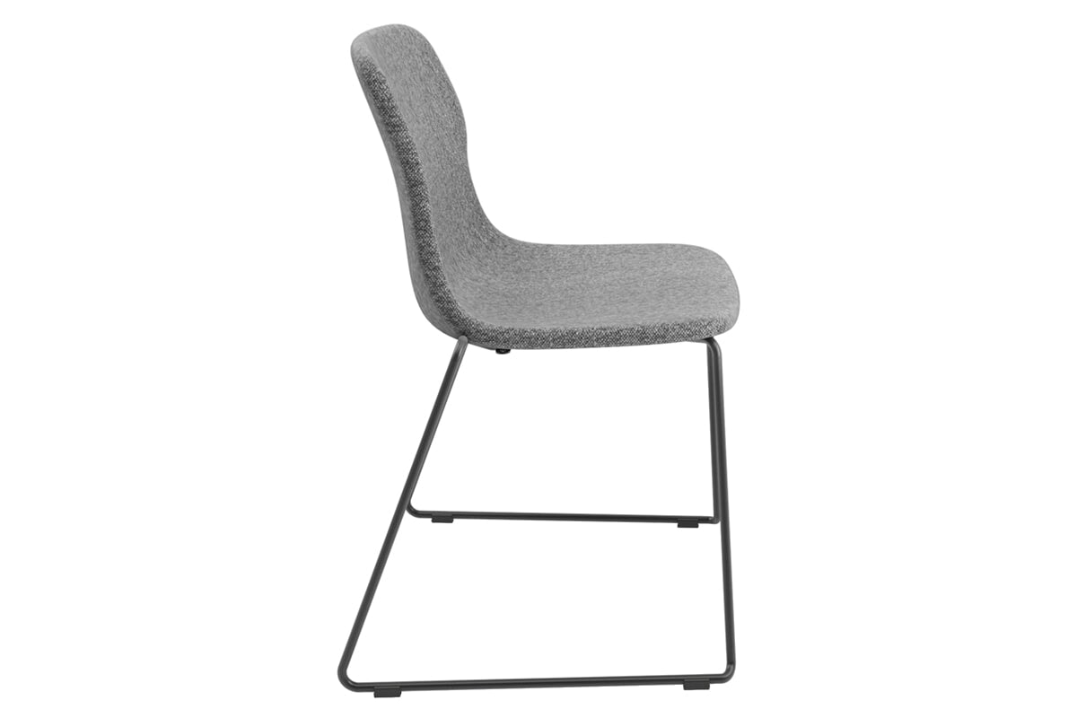 Sammy Fabric Chair - Sled Base Jasonl 