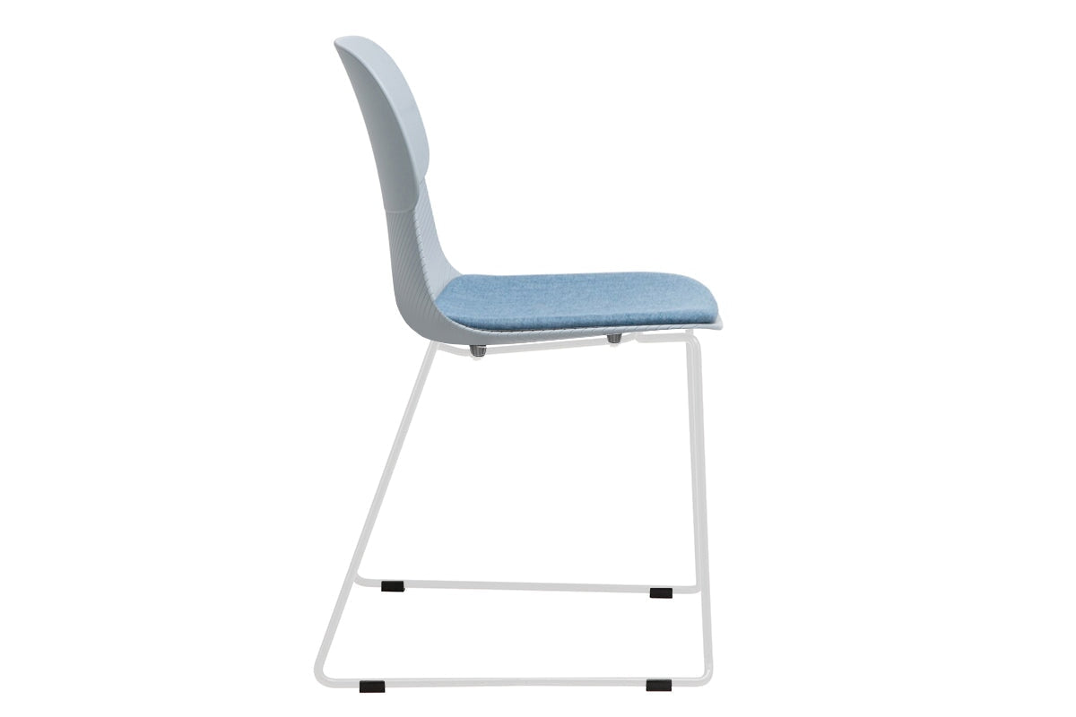 Sammy Plastic Chair - Sled Base Jasonl 