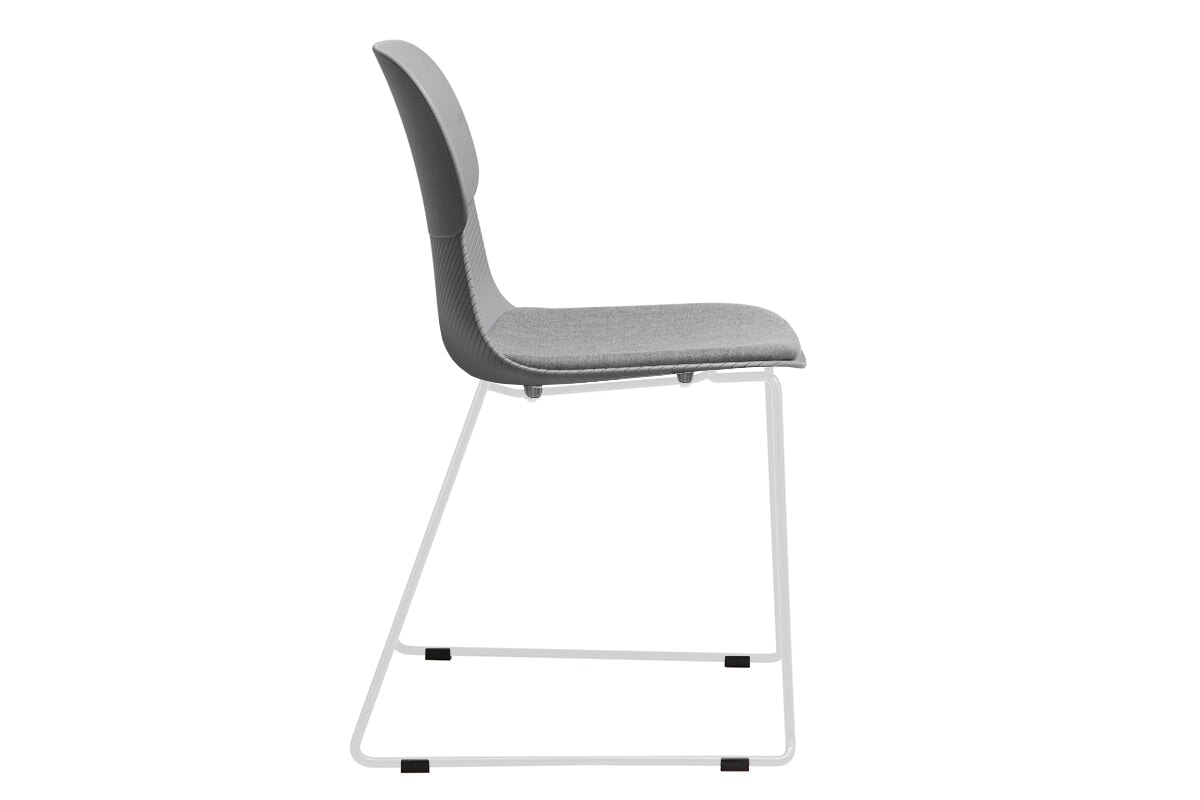 Sammy Plastic Chair - Sled Base Jasonl 