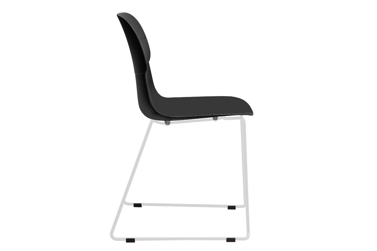 Sammy Plastic Chair - Sled Base Jasonl 