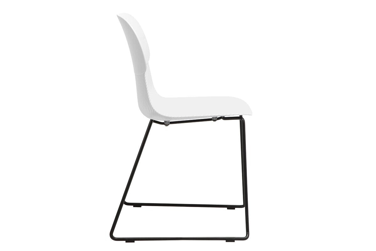 Sammy Plastic Chair - Sled Base Jasonl 