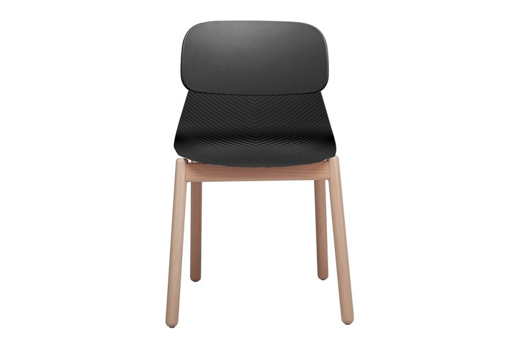 Sammy Plastic Chair - Wooden Leg Jasonl 