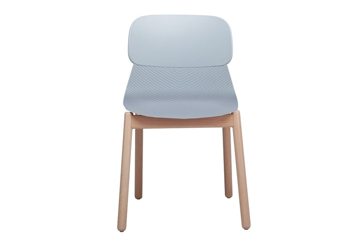 Sammy Plastic Chair - Wooden Leg Jasonl 