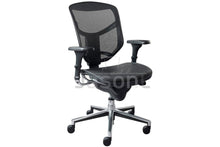  - Smile and Enjoy Executive Office Chair - Medium Back with Mesh Seat - 1