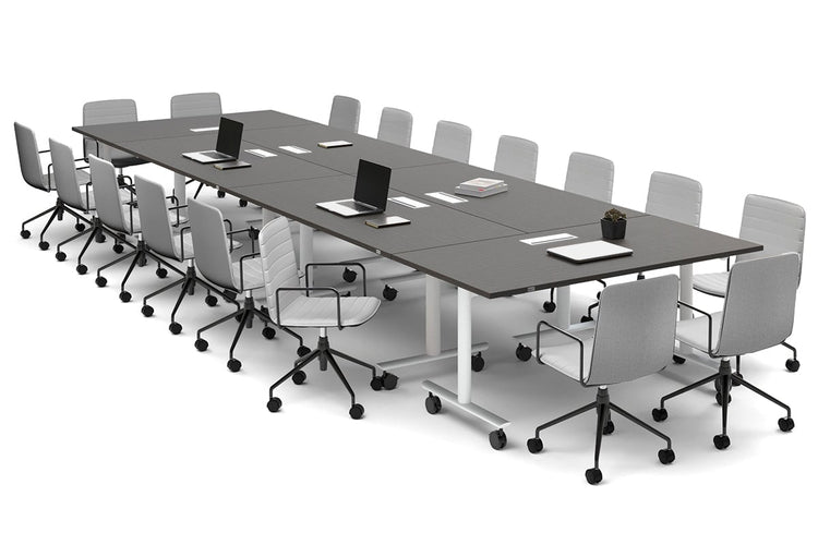 Solana Multi 6 Person Flip Top Tables [4800L x 1600W] Jasonl 