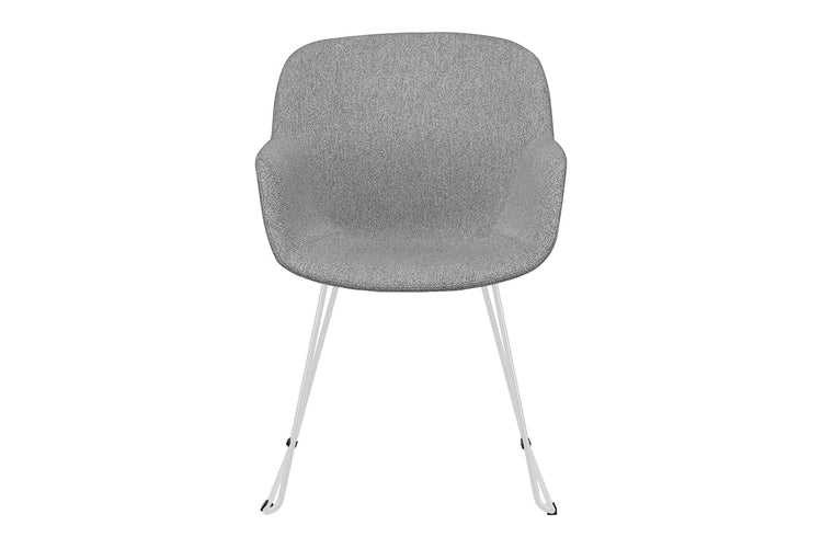 Tommy Tub Fabric Chair - Sled Base Jasonl 