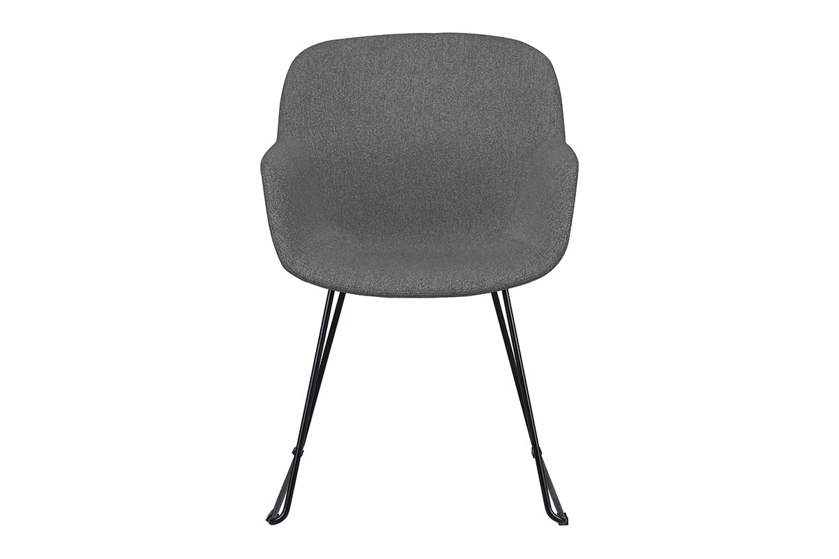 Tommy Tub Fabric Chair - Sled Base Jasonl 