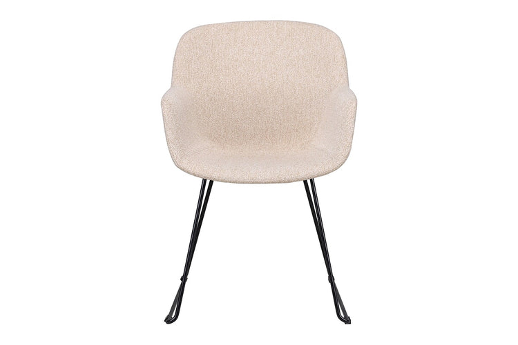 Tommy Tub Fabric Chair - Sled Base Jasonl 