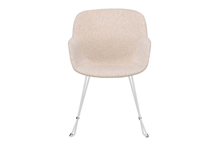 Tommy Tub Fabric Chair - Sled Base Jasonl 