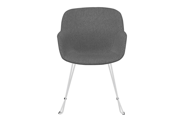 Tommy Tub Fabric Chair - Sled Base Jasonl 