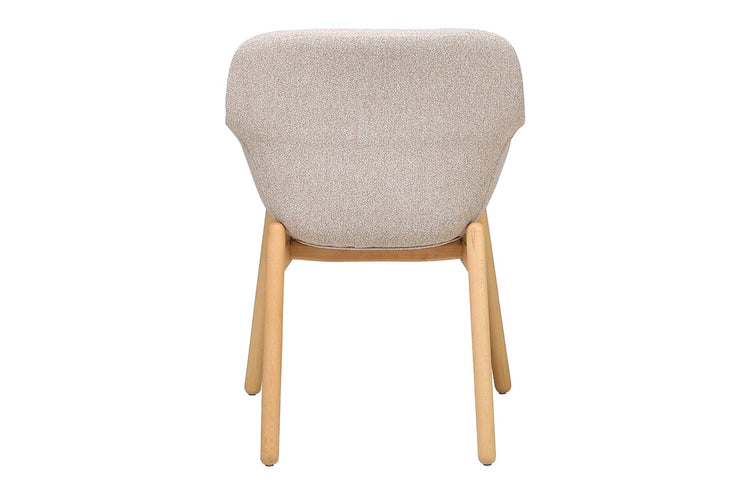 Tommy Tub Fabric Chair - Wooden Base Jasonl 