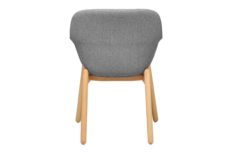 Tommy Tub Fabric Chair - Wooden Base Jasonl 