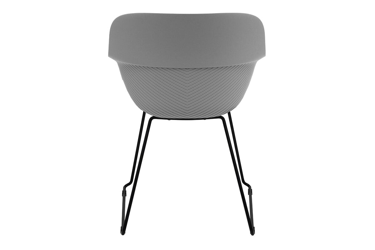 Tommy Tub Plastic Chair - Sled Base Jasonl 