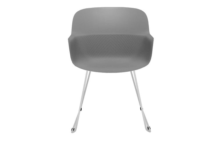 Tommy Tub Plastic Chair - Sled Base Jasonl 