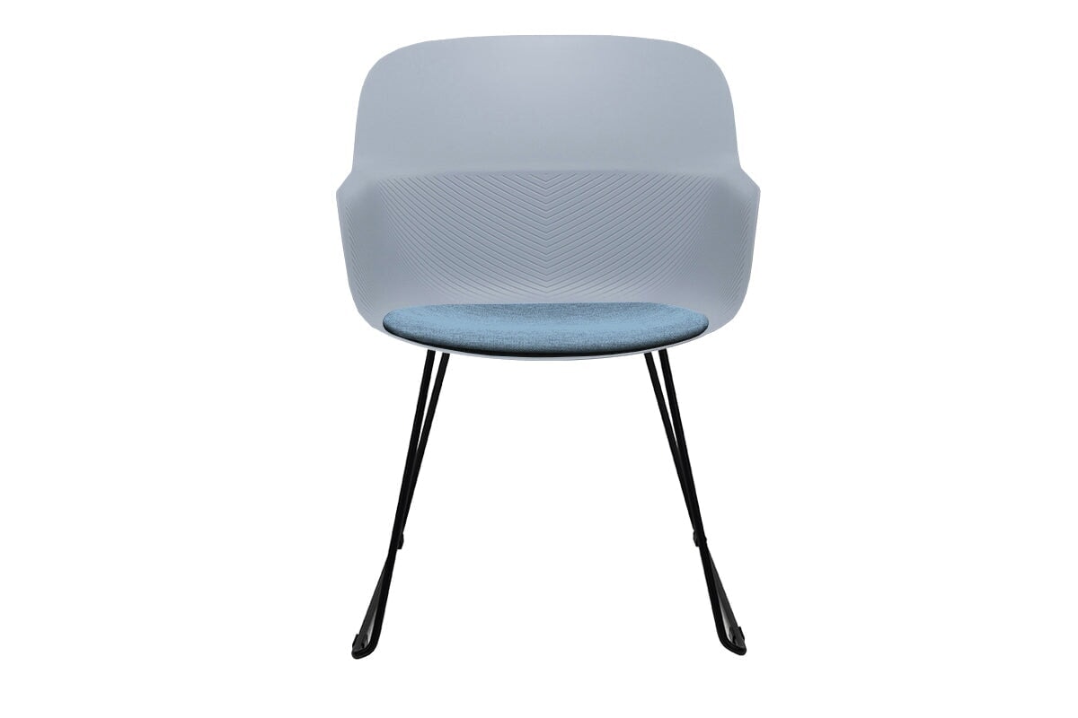 Tommy Tub Plastic Chair - Sled Base Jasonl 