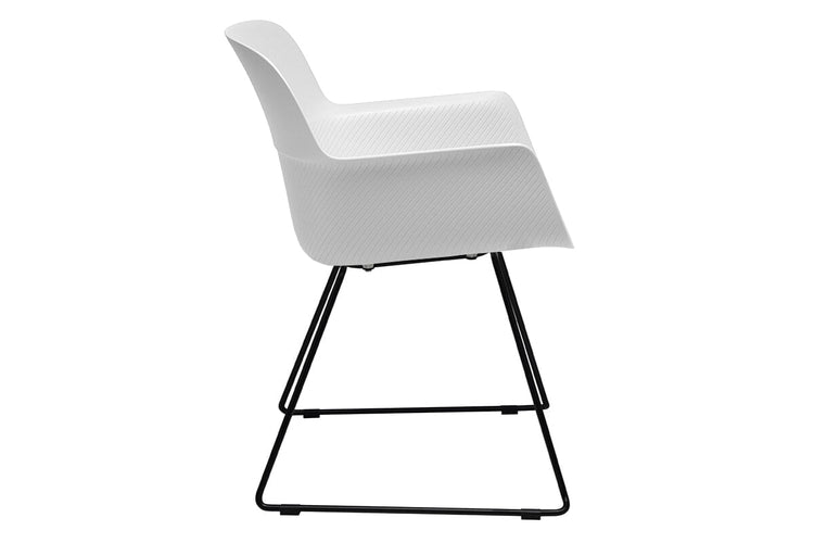 Tommy Tub Plastic Chair - Sled Base Jasonl 