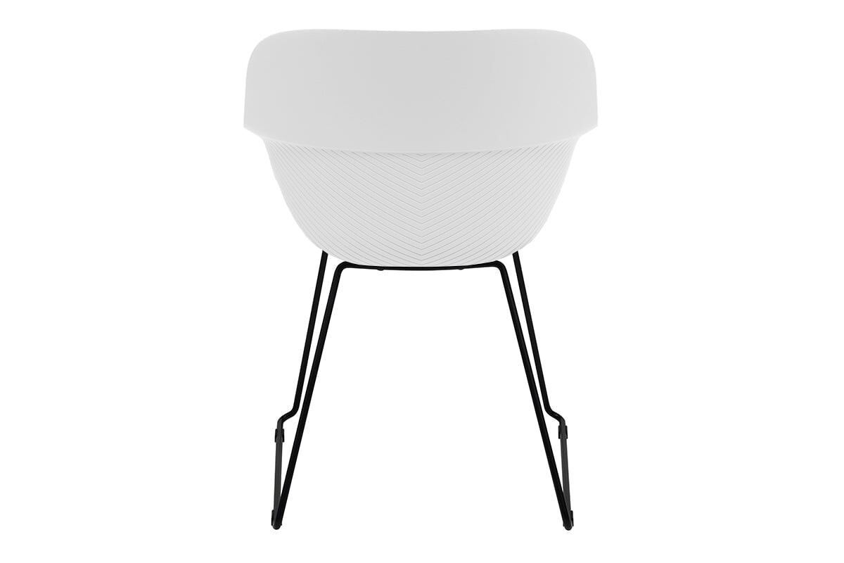 Tommy Tub Plastic Chair - Sled Base Jasonl 