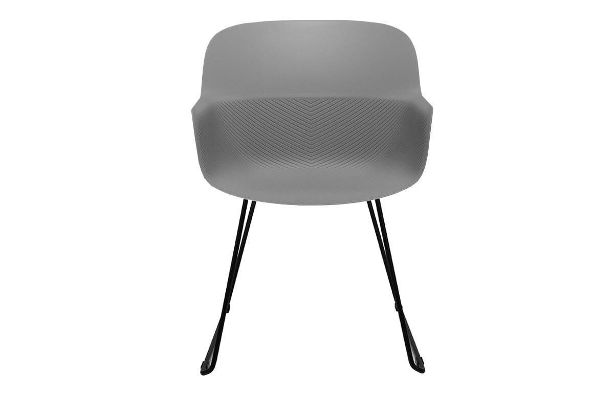 Tommy Tub Plastic Chair - Sled Base Jasonl 