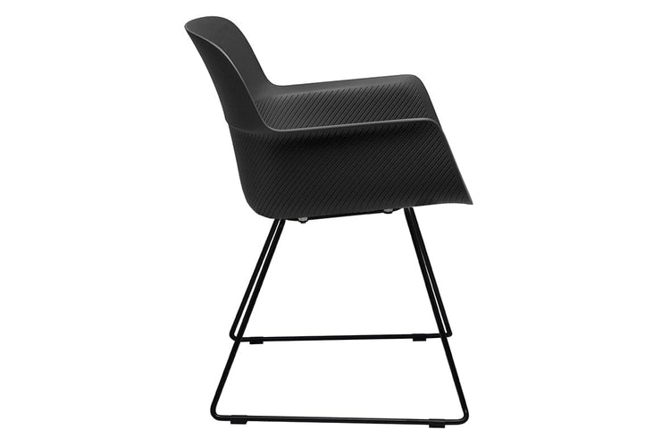 Tommy Tub Plastic Chair - Sled Base Jasonl 