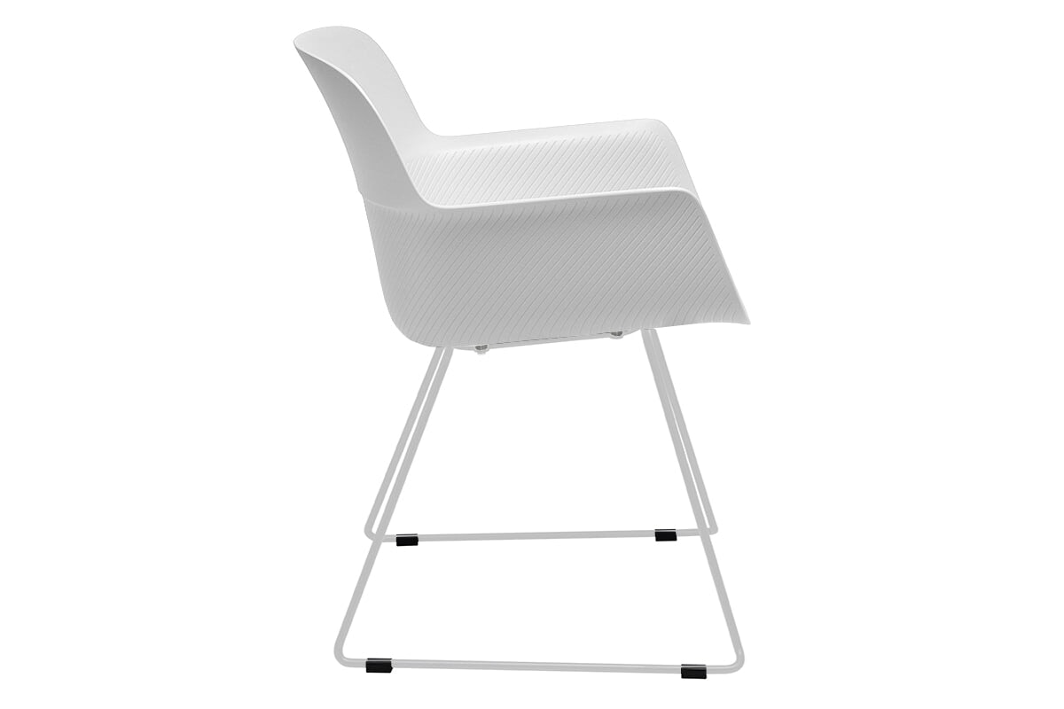 Tommy Tub Plastic Chair - Sled Base Jasonl 