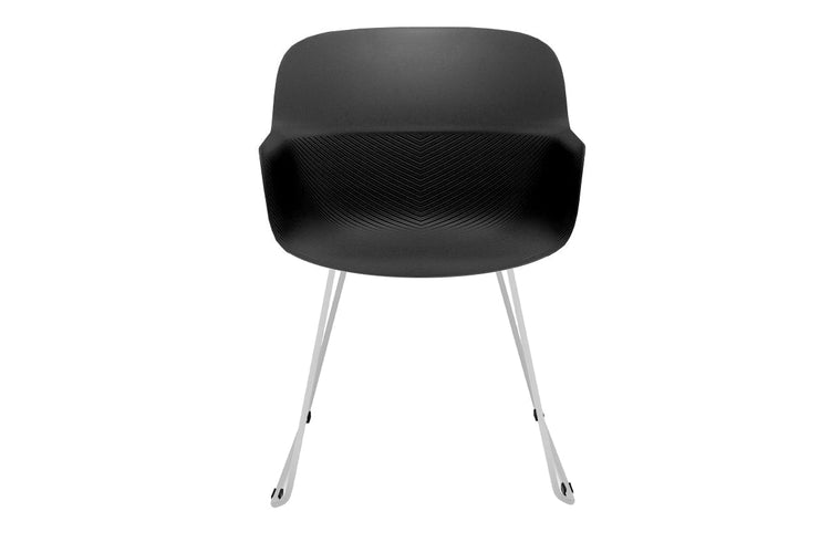 Tommy Tub Plastic Chair - Sled Base Jasonl 