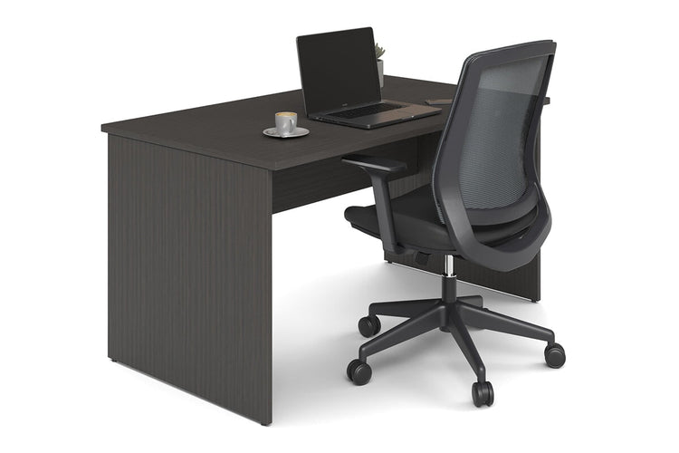 Uniform Panel Desk [1200W x 750H x 700D] Jasonl dark oak none 