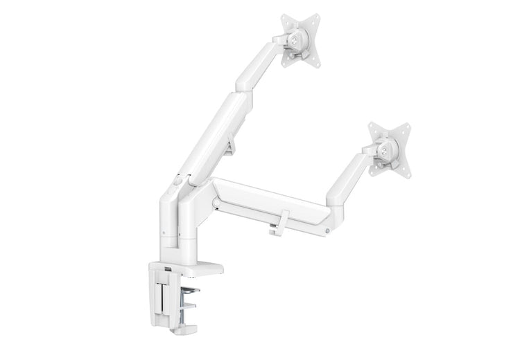 Uplifting Yogiflex Dual Monitor Arm Uplifting white none 