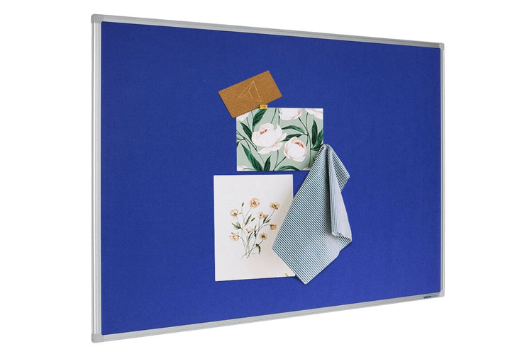 Vision Felt Board [1200H x 2400W] Vision royal blue 