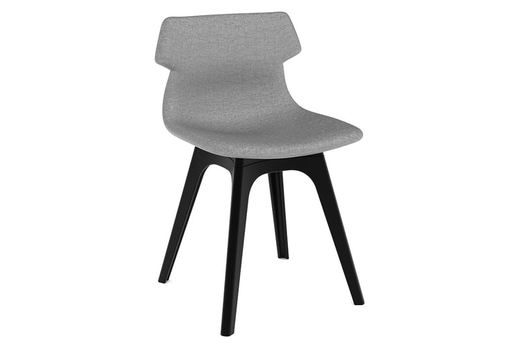 Wave Fabric Visitor Chair - Dart Base Jasonl black light grey 