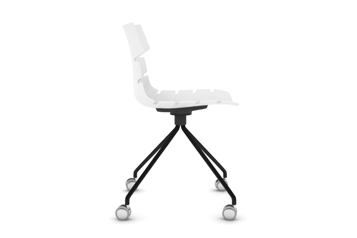 Wave Plastic Chair - Mobile Base Jasonl 