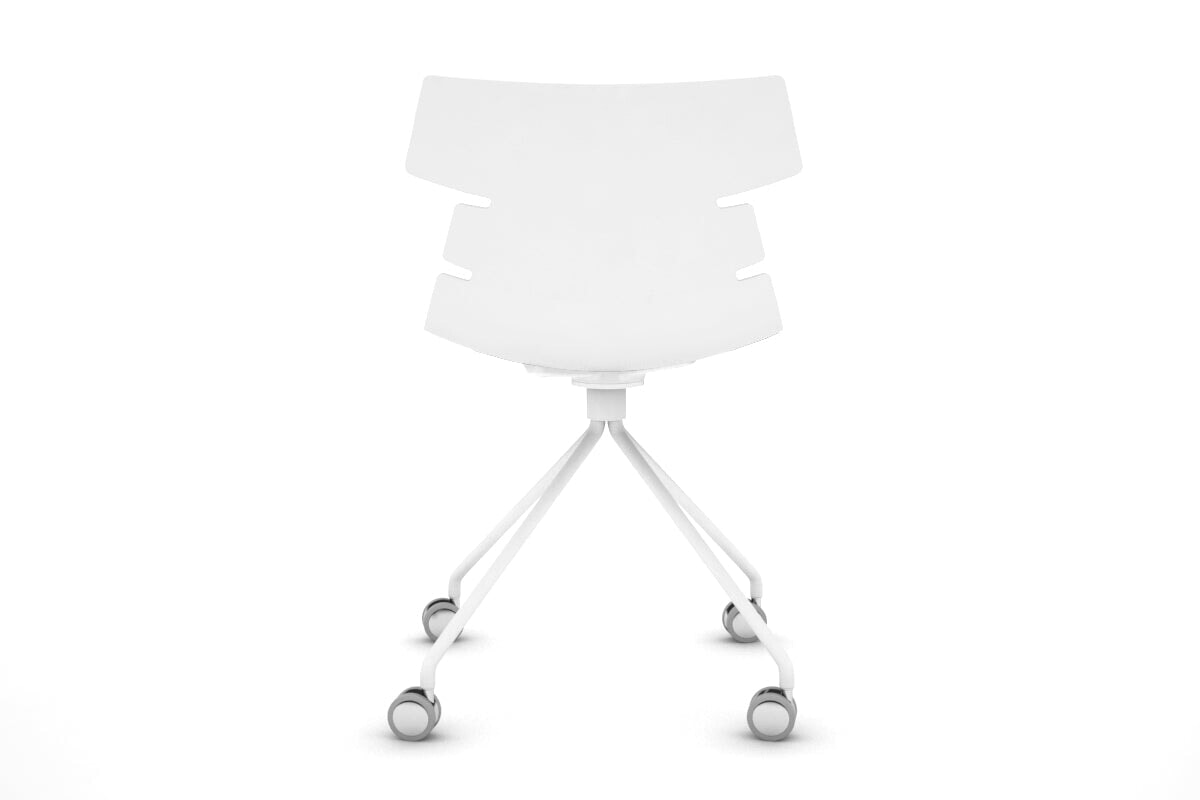 Wave Plastic Chair - Mobile Base Jasonl 