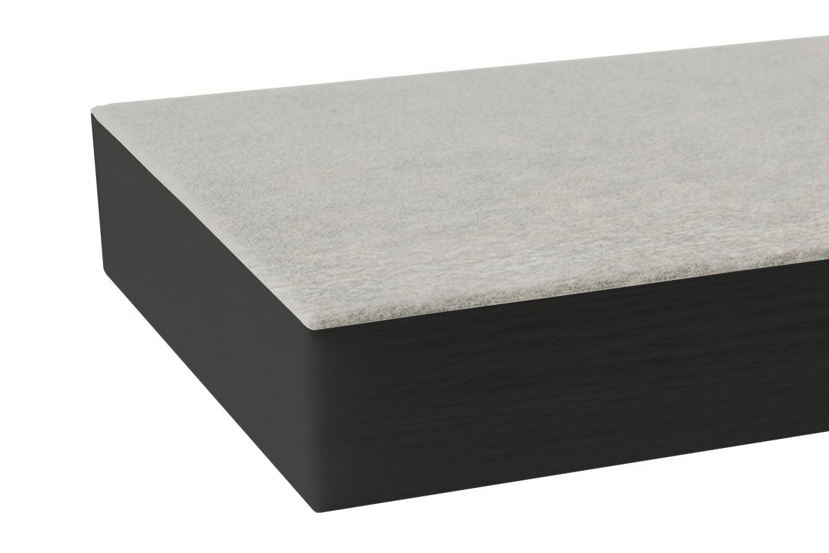 Autex Quietspace Acoustic Panel with vertiface [2400H x 1200W x 104D] Autex black with vertiface savoye 