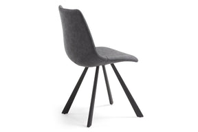 Como Amanda Modern Dining and Breakout Chair in Synthetic Leather ...