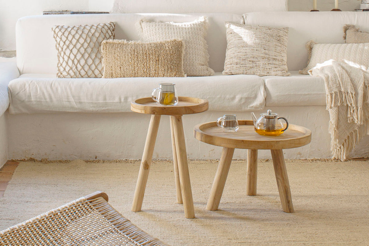 Como Genna Teak Side Table Como 