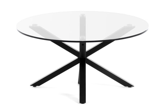 Como Premium Glass Top Round Coffee Table - Premium Design, Affordable ...