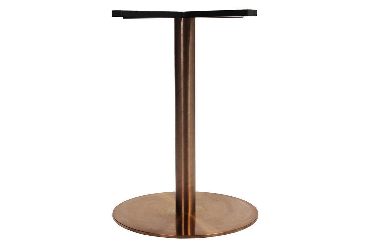 EZ Hospitality Rome Base Round Meeting Table [800 mm] EZ Hospitality copper frame none 