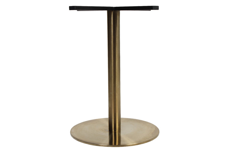 EZ Hospitality Rome Base Round Meeting Table [800 mm] EZ Hospitality brass frame none 