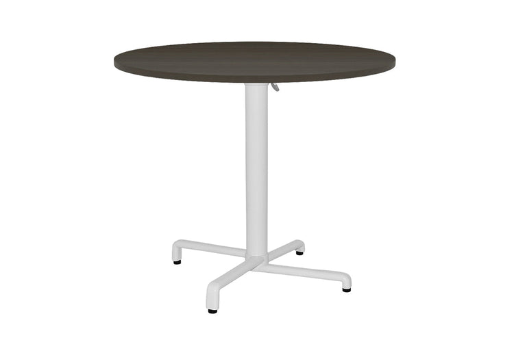 Ez Hospitality Scudo Folding Table Base with Handle - Round [600 mm] EZ Hospitality white base colour dark oak 