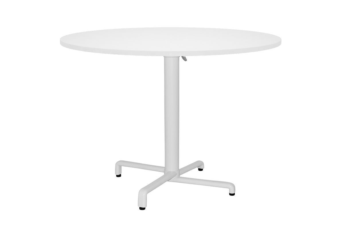 Ez Hospitality Scudo Folding Table Base with Handle - Round [800 mm] EZ Hospitality white base colour white 