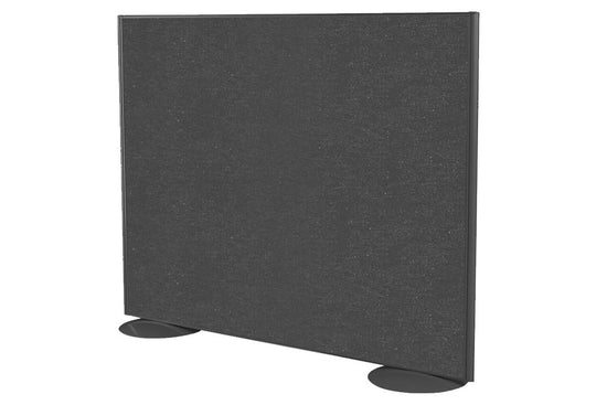 Freestanding Office Partition Screen Fabric Black Frame [1200H x 1200W ...