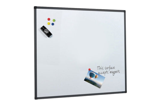 JasonL Commercial Magnetic Whiteboard - Black Frame Jasonl 1200x1200 