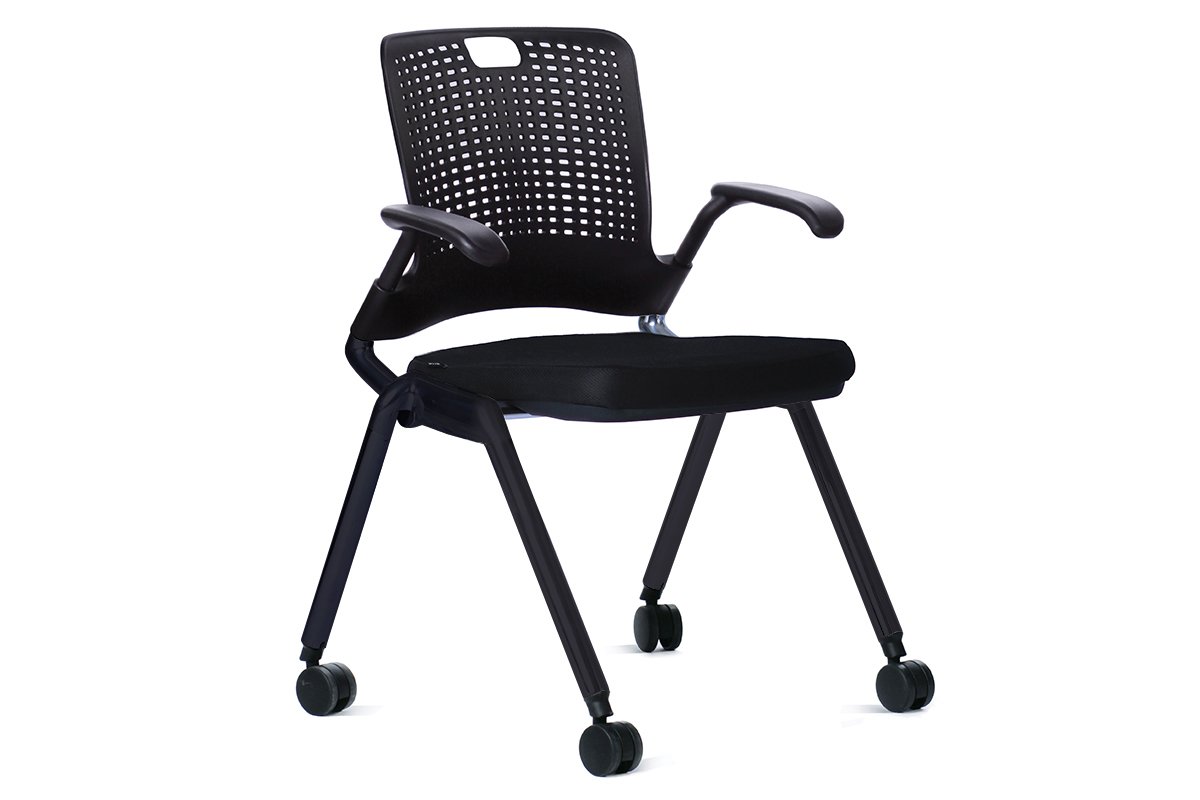 Ooh La La Rapta Training Chair - Black Frame - no arms | JasonL Office ...