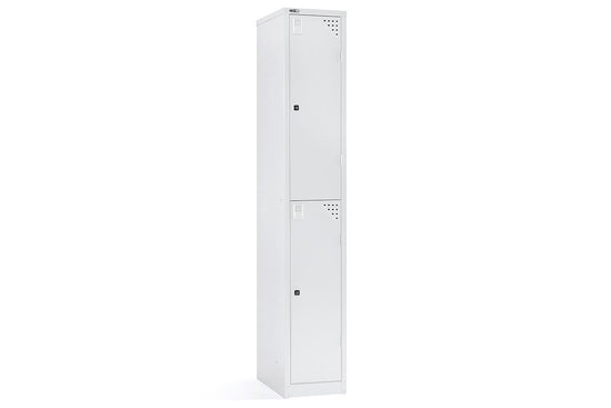 Sonic Metal Locker 2-Tier Door - Single - White - Premium Design ...